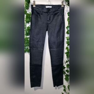 Sz 24 (Sz 0) • Madewell Moto Faux Leather Pants
